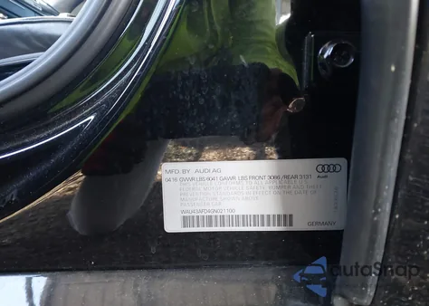 2016 Audi A8 L 4.0T Sport from USA, damaged, VIN WAU43AFD4GN021100